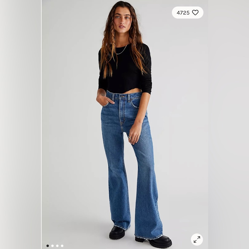 Levi’s | High-Rise 70s Flare Retro Denim Jean